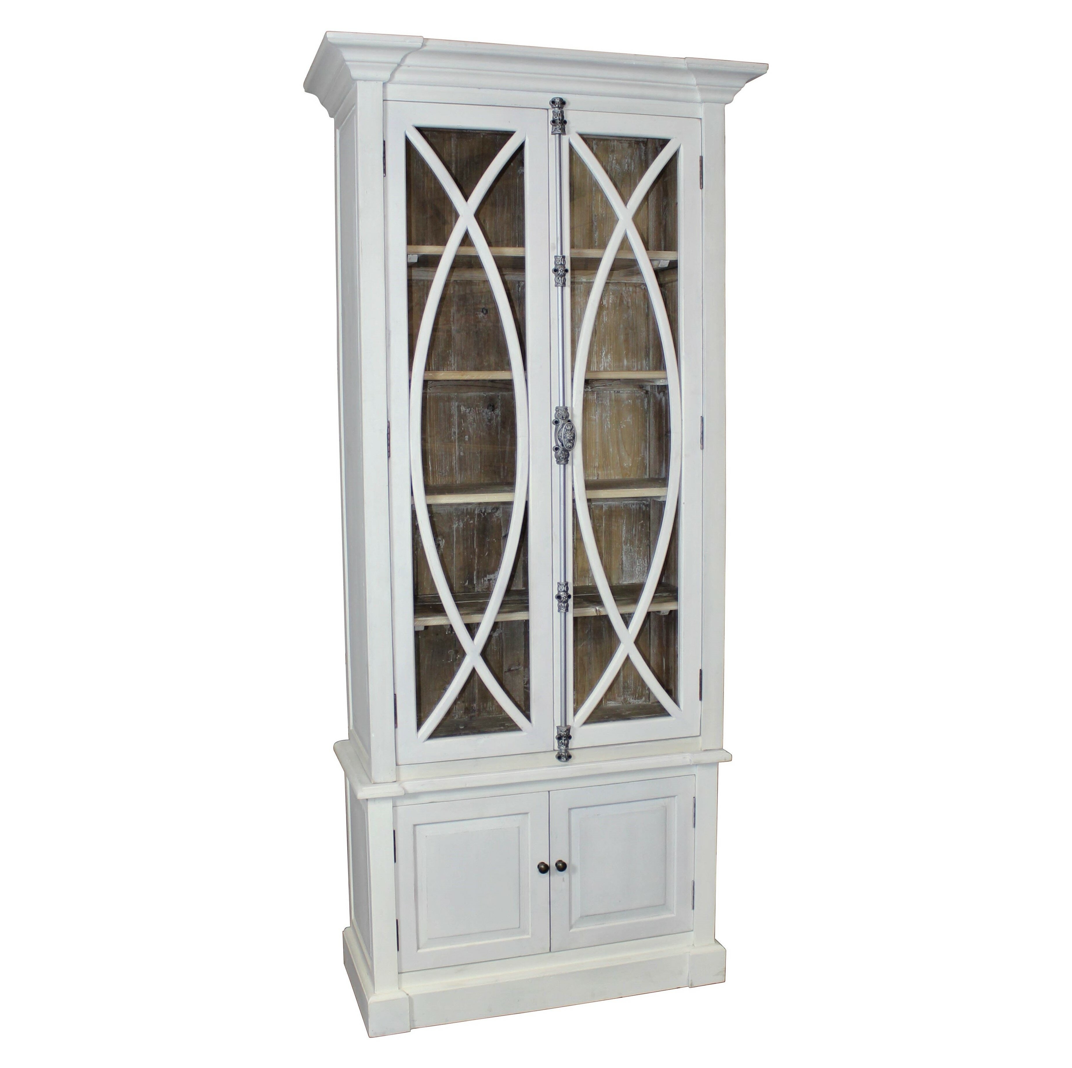 Robicheaux 39'' Wide Solid Wood China Cabinet