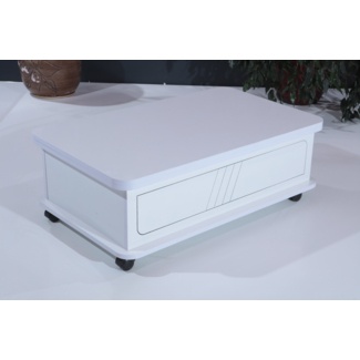 Roda Lift Top Extendable Wheel Coffee Table with Storage