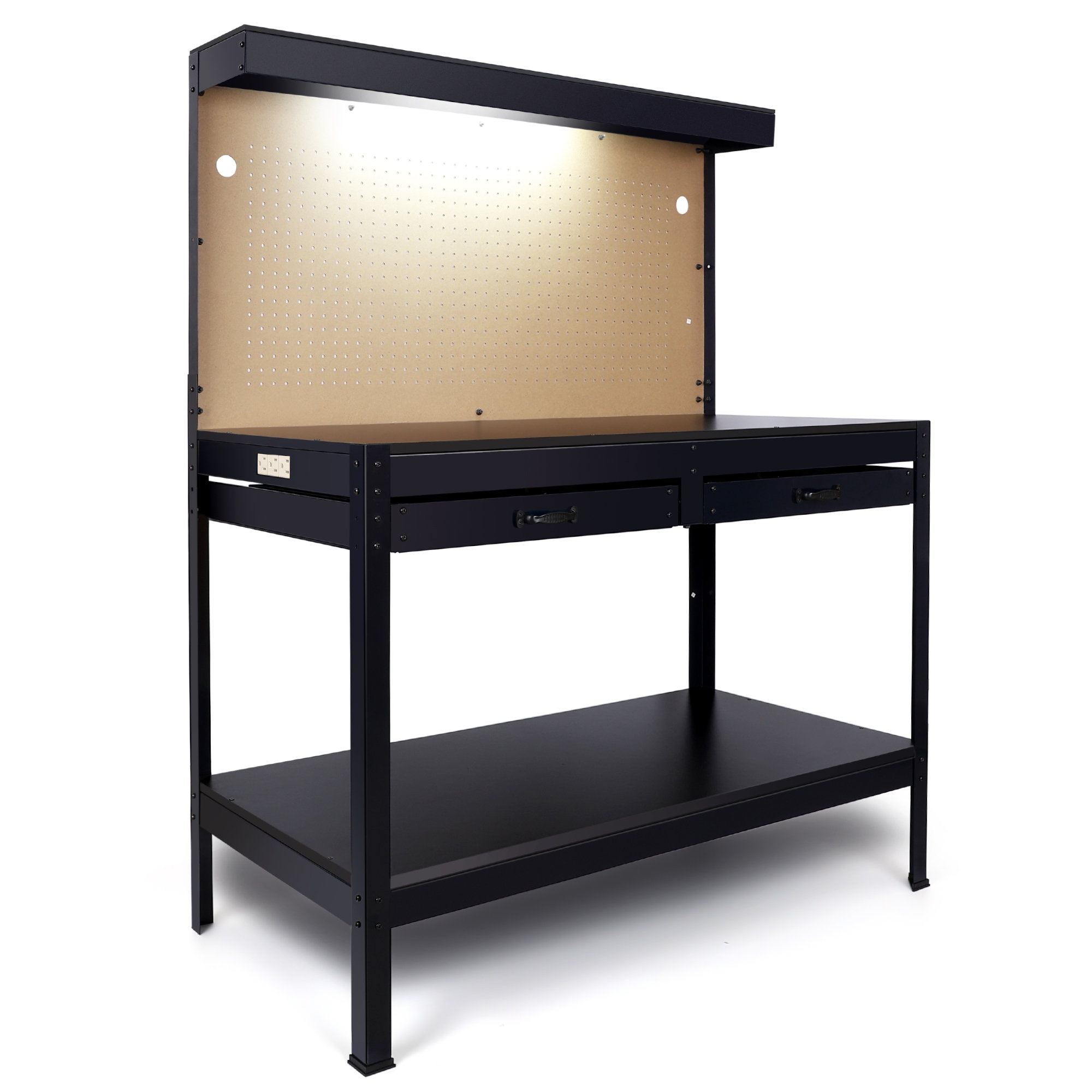 Rollegem 48''W x 24''D Steel Workbench Top