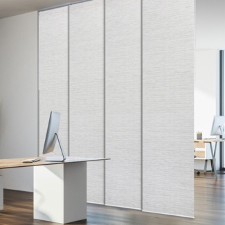 Room Darkening White Vertical Blind