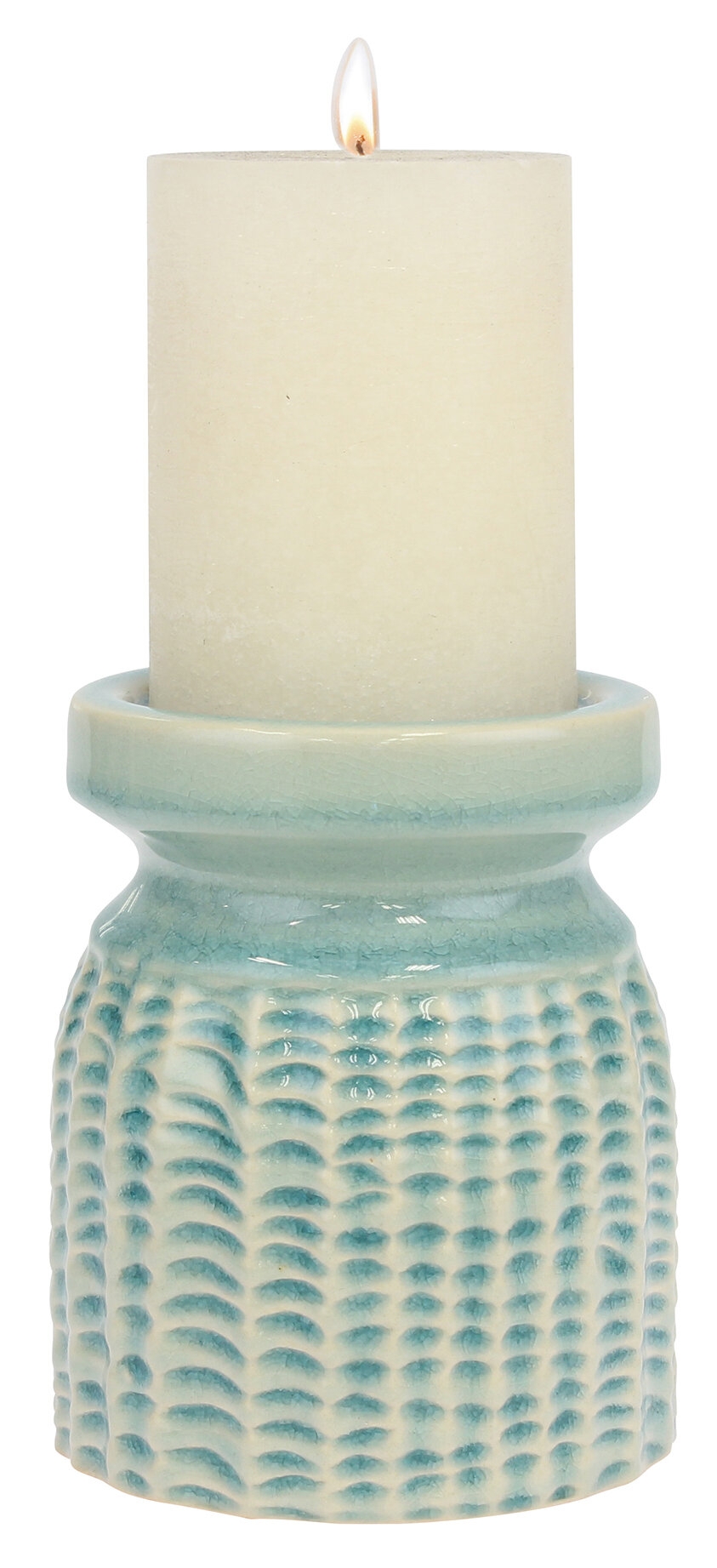 Roseanne 5.51" Ceramic Tabletop Candlestick