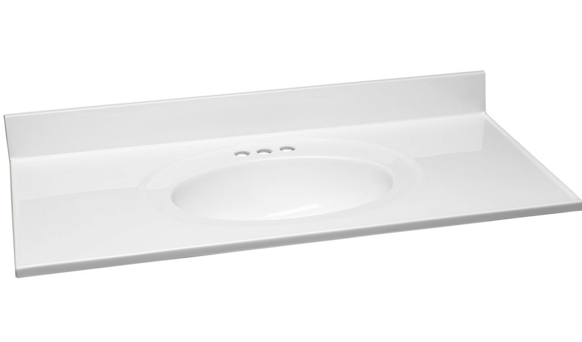 Rothschild 43'' Composite Single Bathroom Vanity Top with Sink