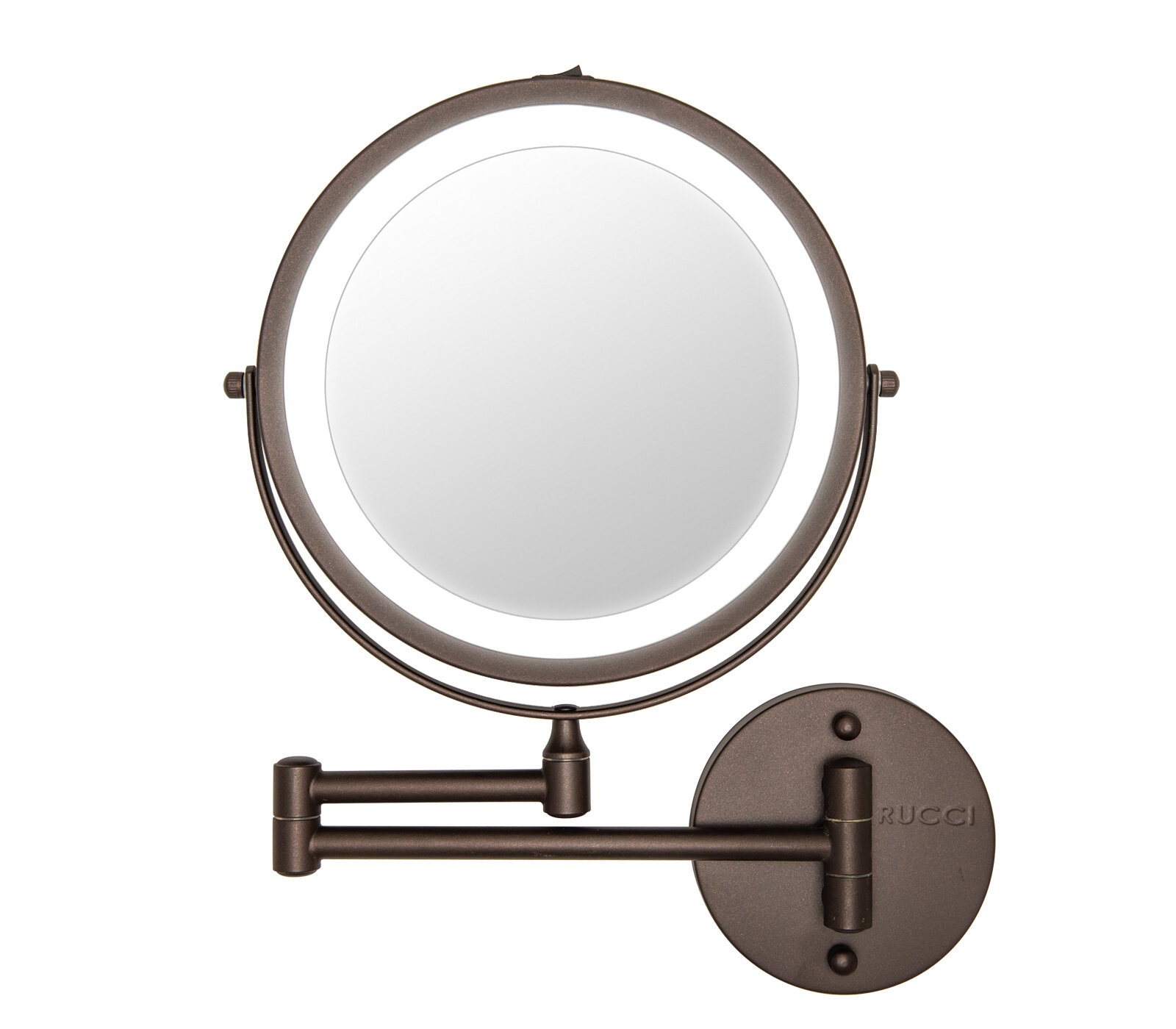 Round Metal Wall Mirror