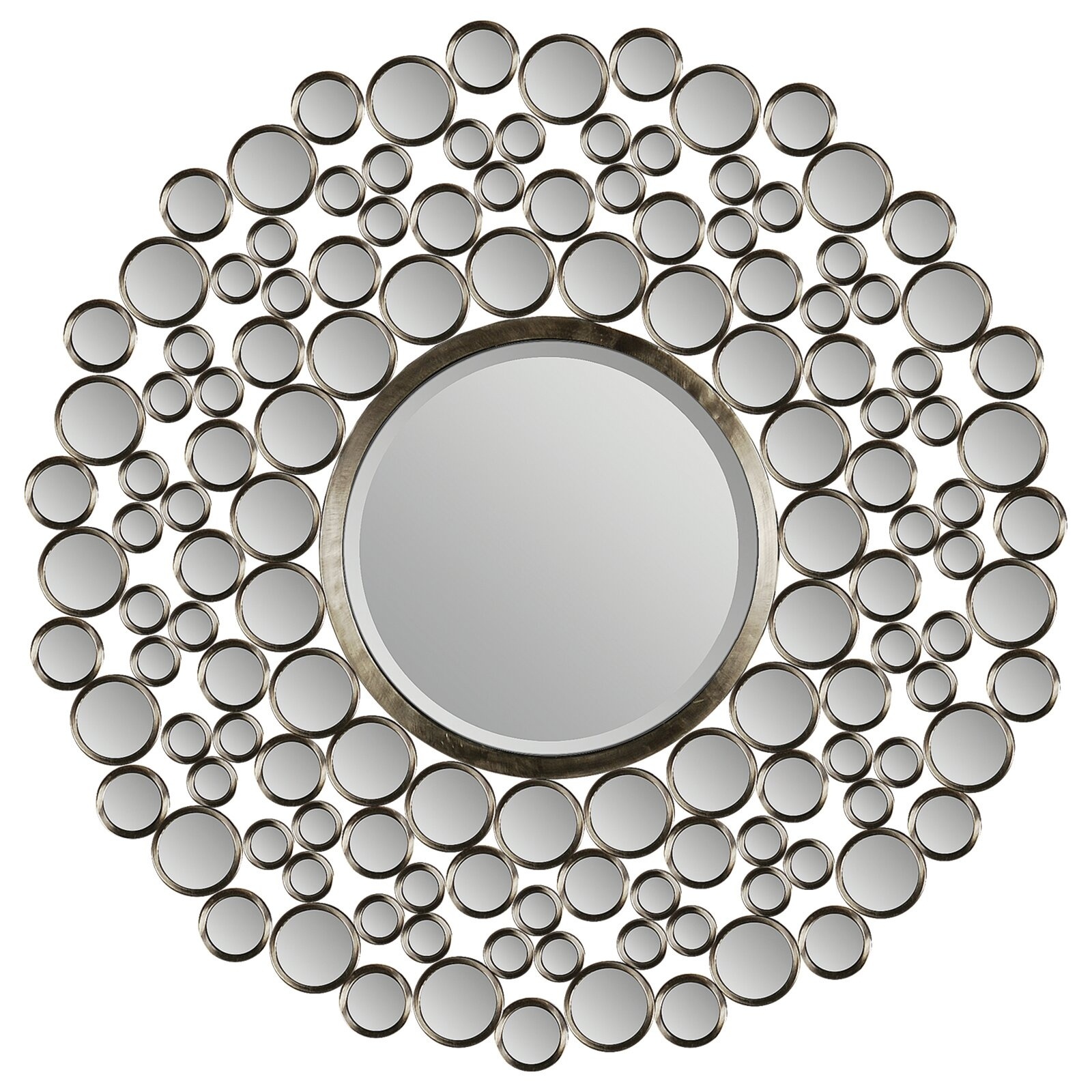 Round Metal Wall Mirror