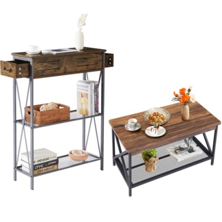 Ruby-Mai 2 Piece Coffee Table Set