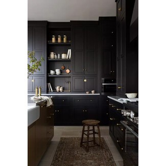 Rustic kitchen with cultural influences