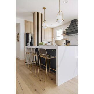 Rustic kitchen with custom woodwork