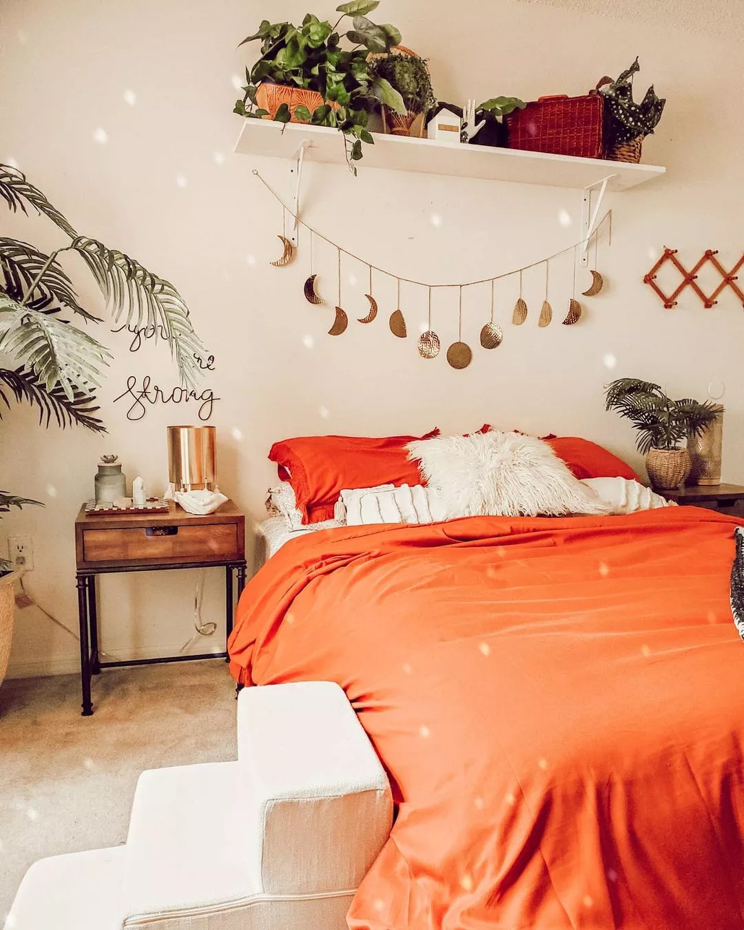 Aesthetic room with cozy vibes