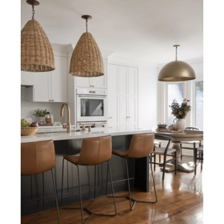 Rustic kitchen with mixed materials