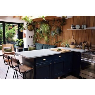 Rustic kitchen with natural elements