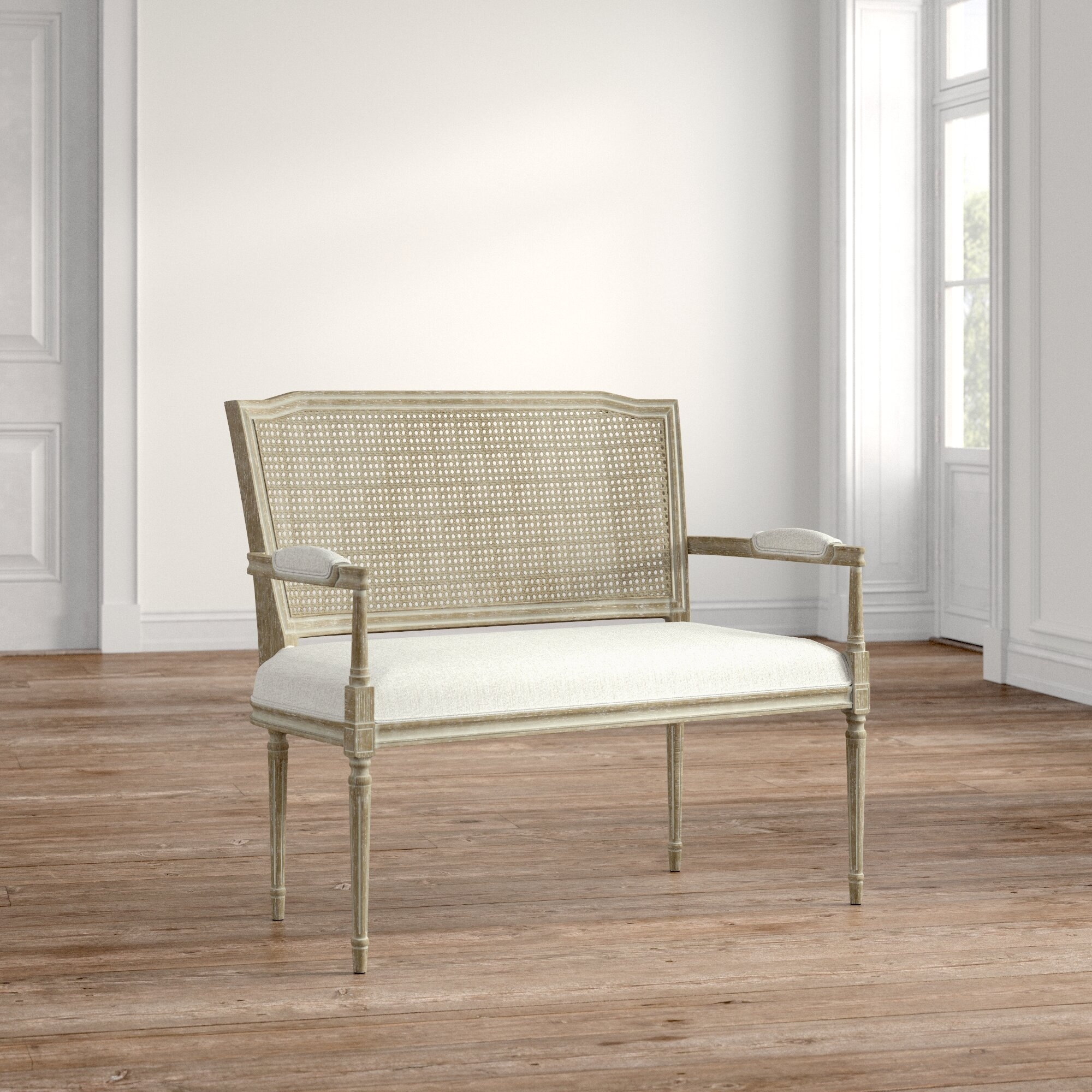 Ryman 43.5'' Upholstered Settee