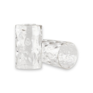 Sanami 6.5'' H Glass Drum Lamp Shade in Clear