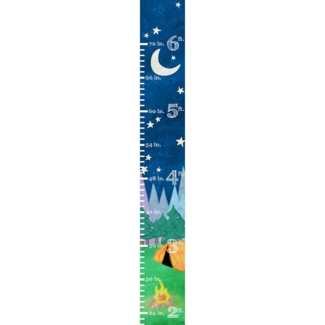 Seavey Camping Under the Stars Personalized Growth Chart