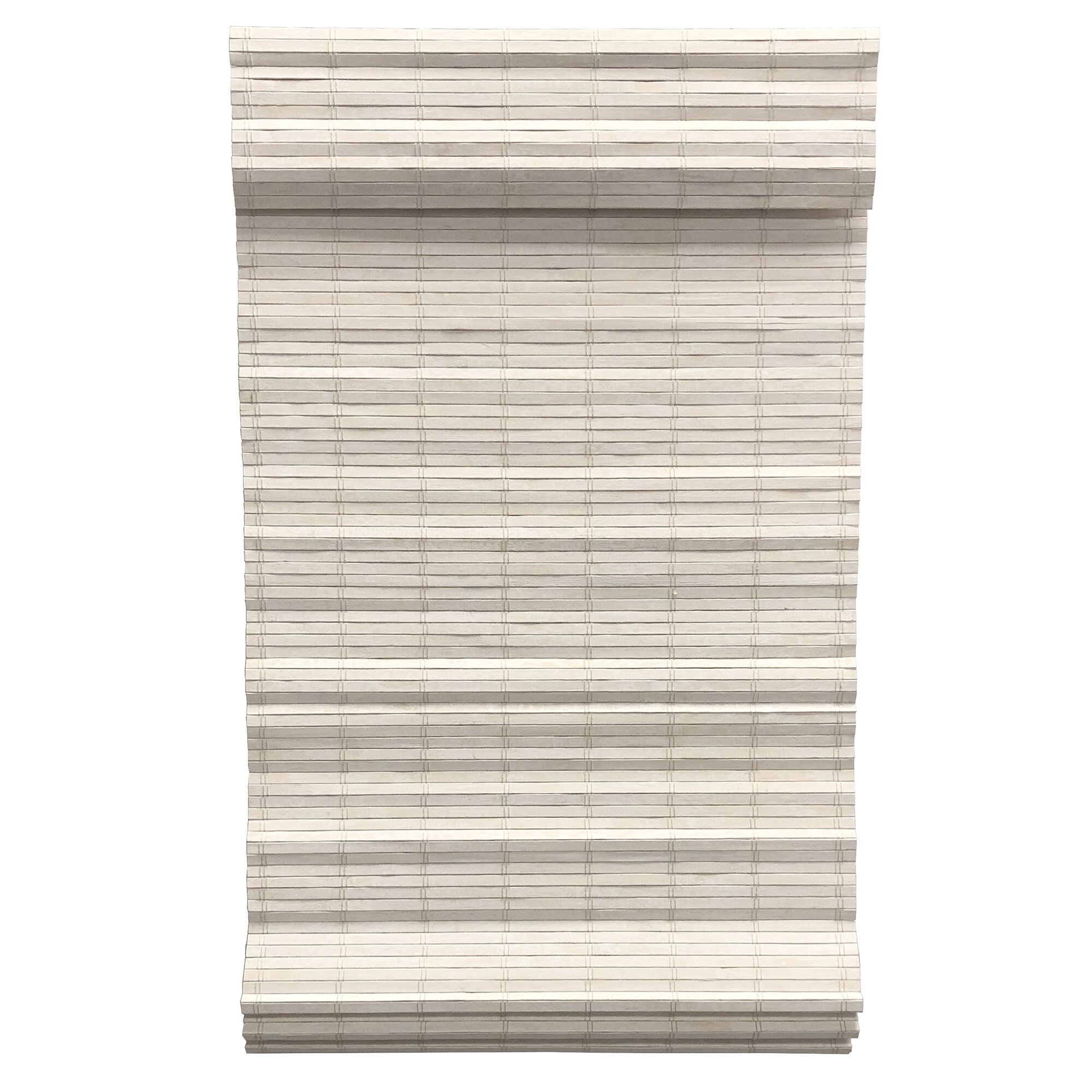 Semi-Sheer White Roman Shade