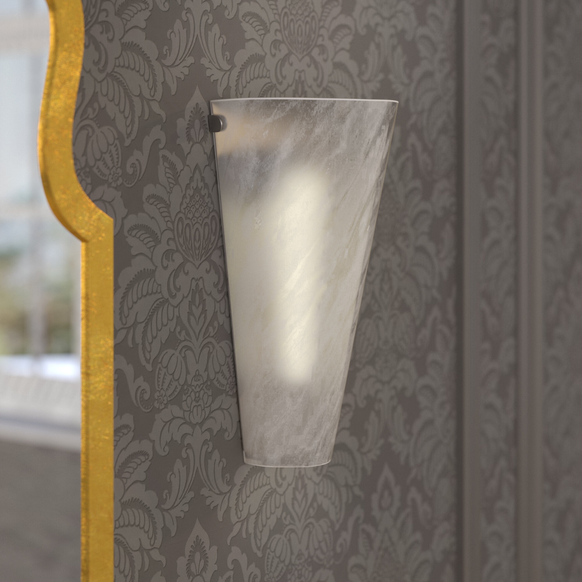 Senaida Glass LED Wallchiere