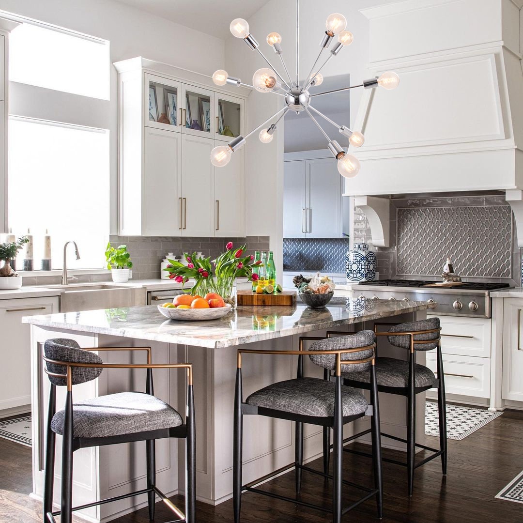 Sera 12 - Light Dimmable Sputnik Chandelier