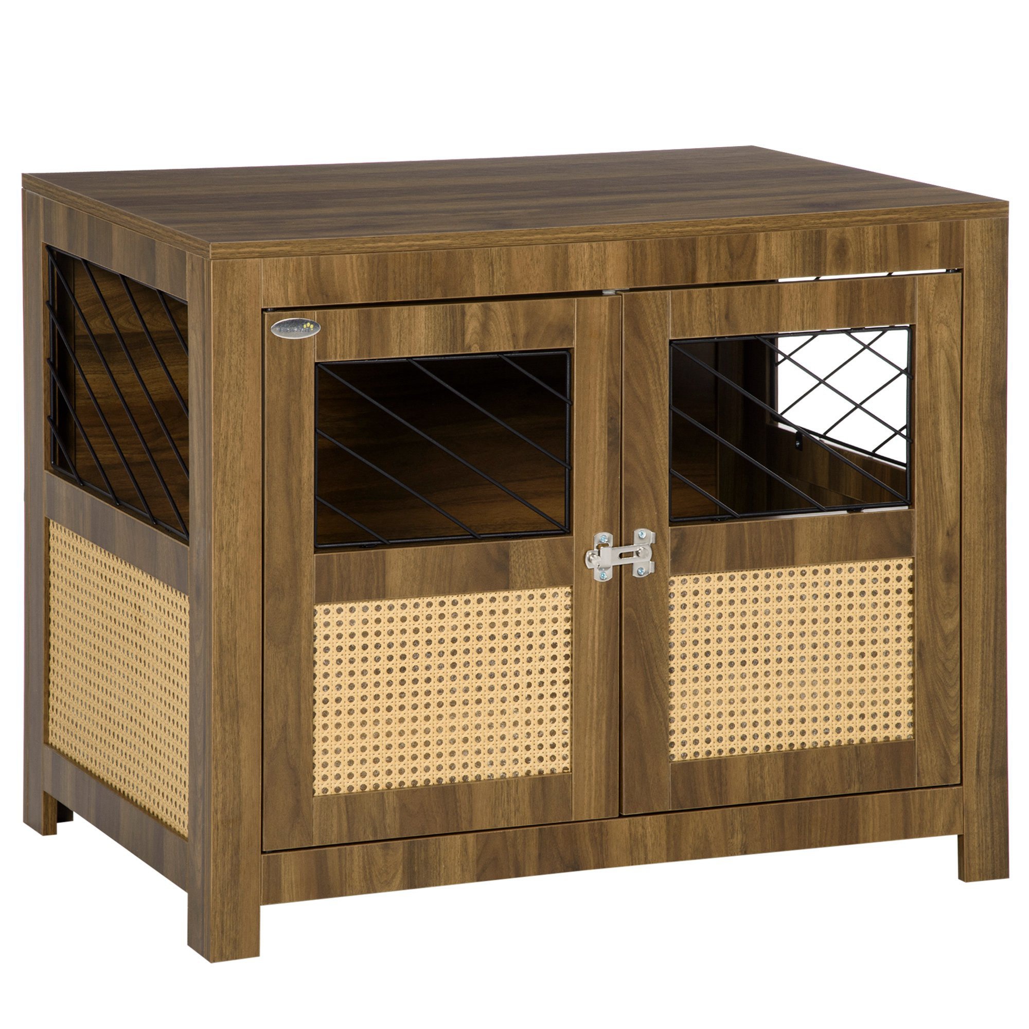 Sharlene Dog Crate End Table
