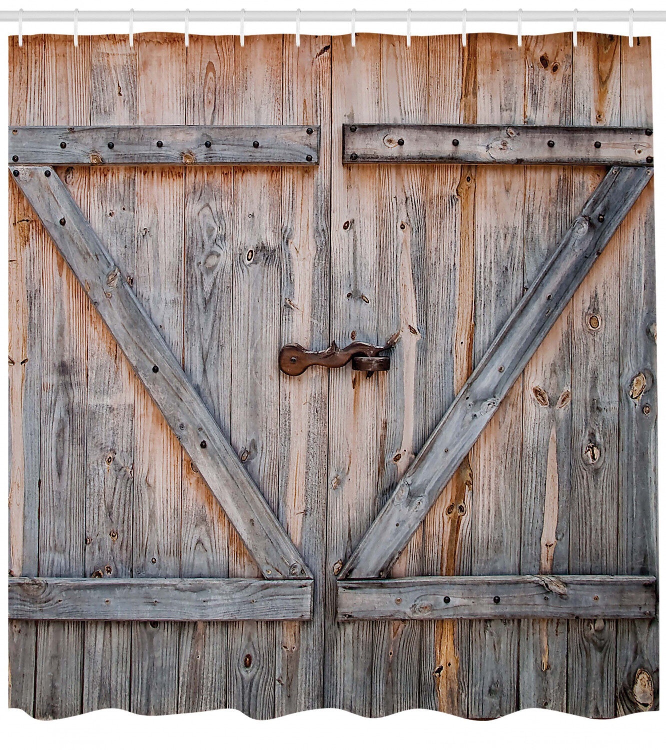 Shower Curtain Set + Hooks
