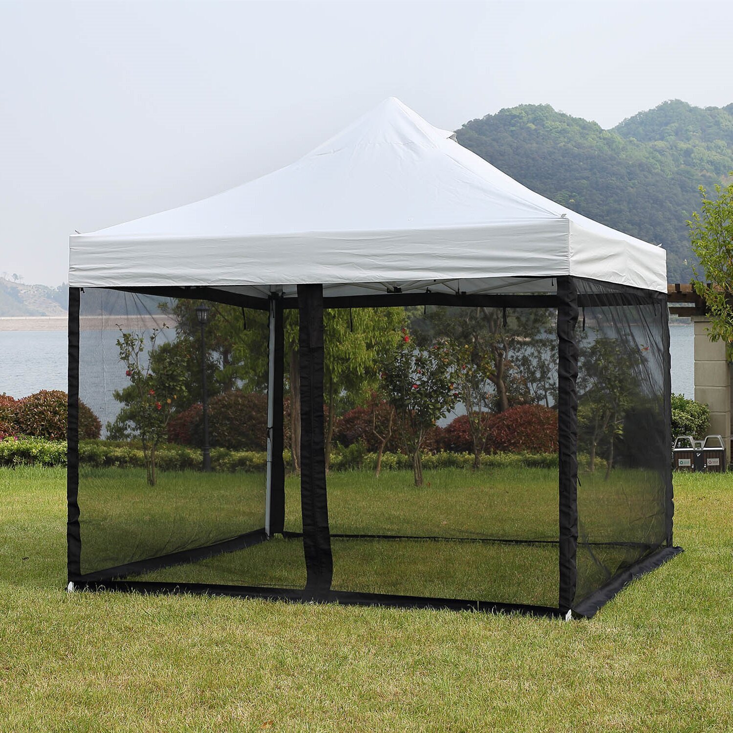 Mosquito net clearance for 10x10 canopy