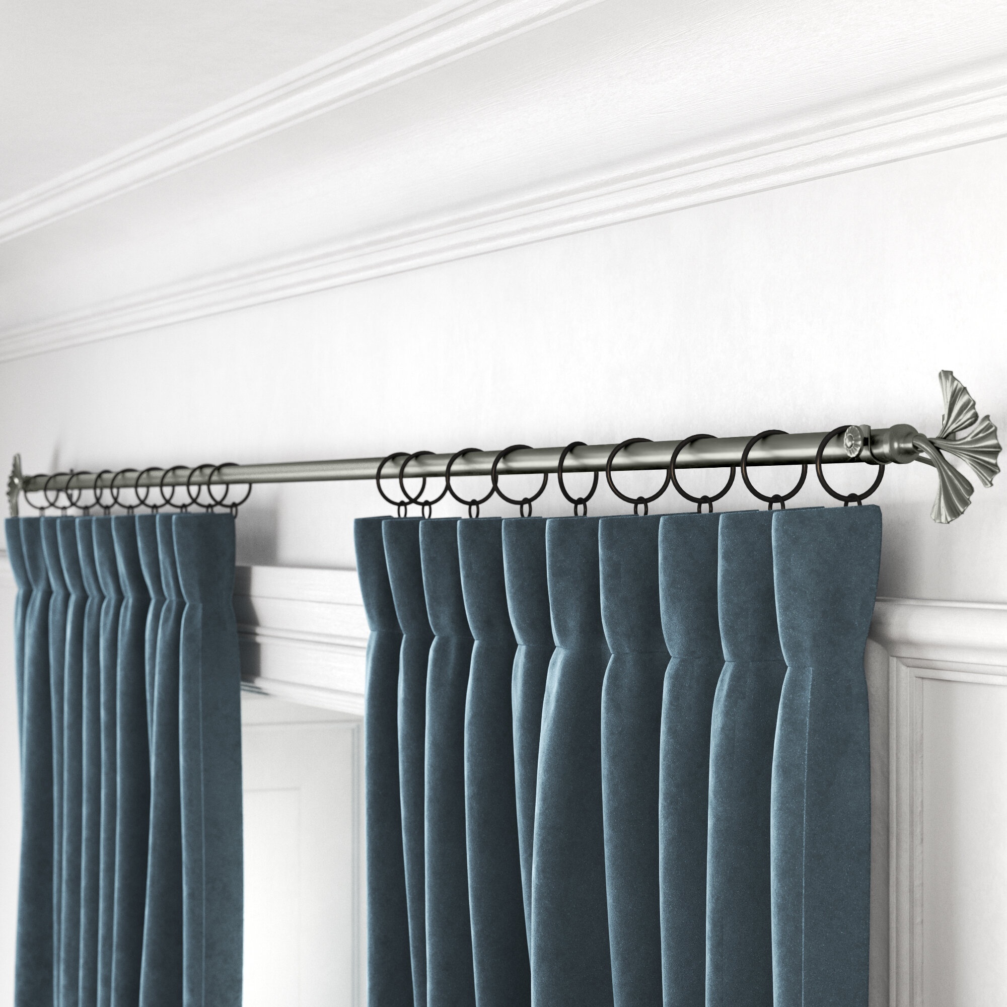 Single Curtain Rod