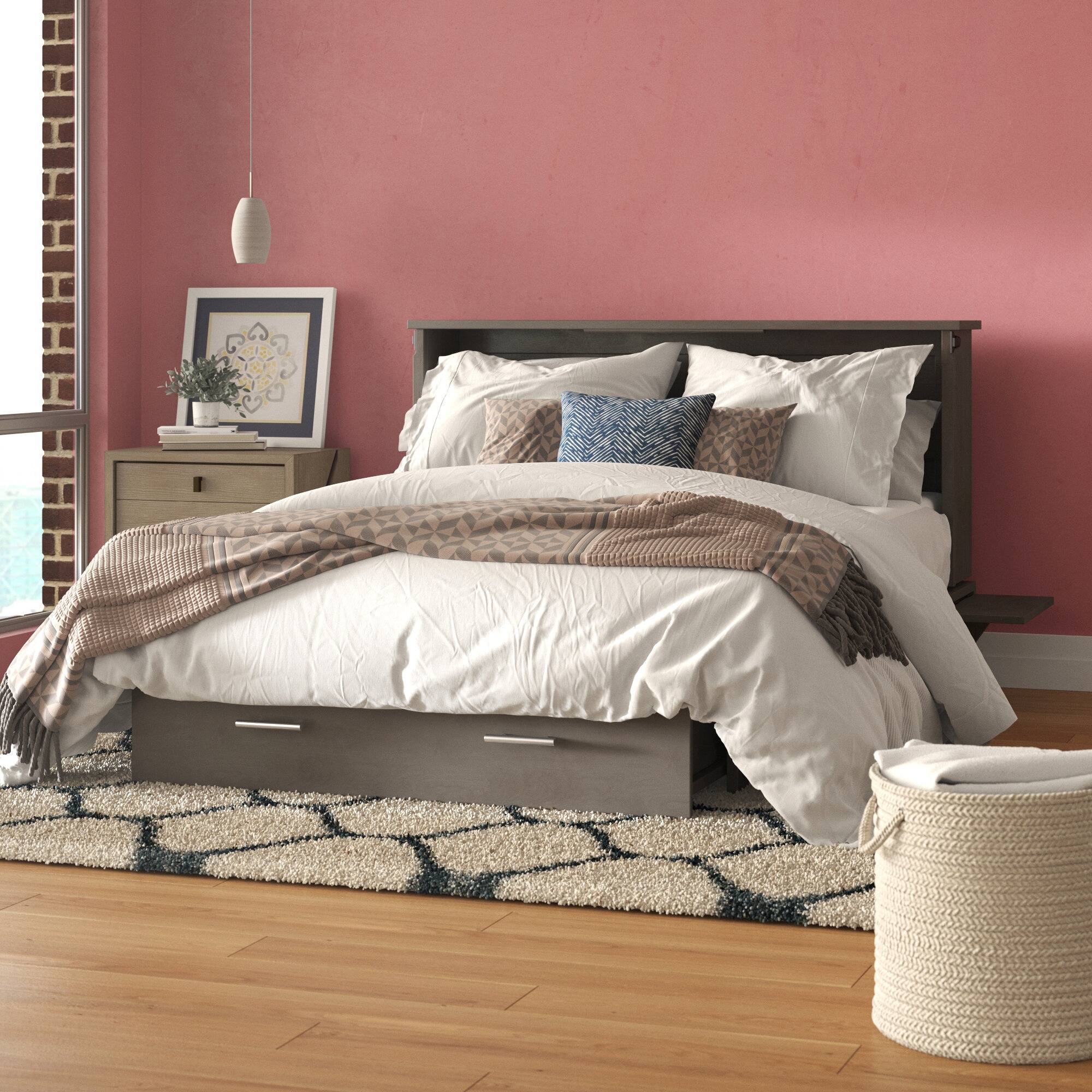 Solid Wood Bed