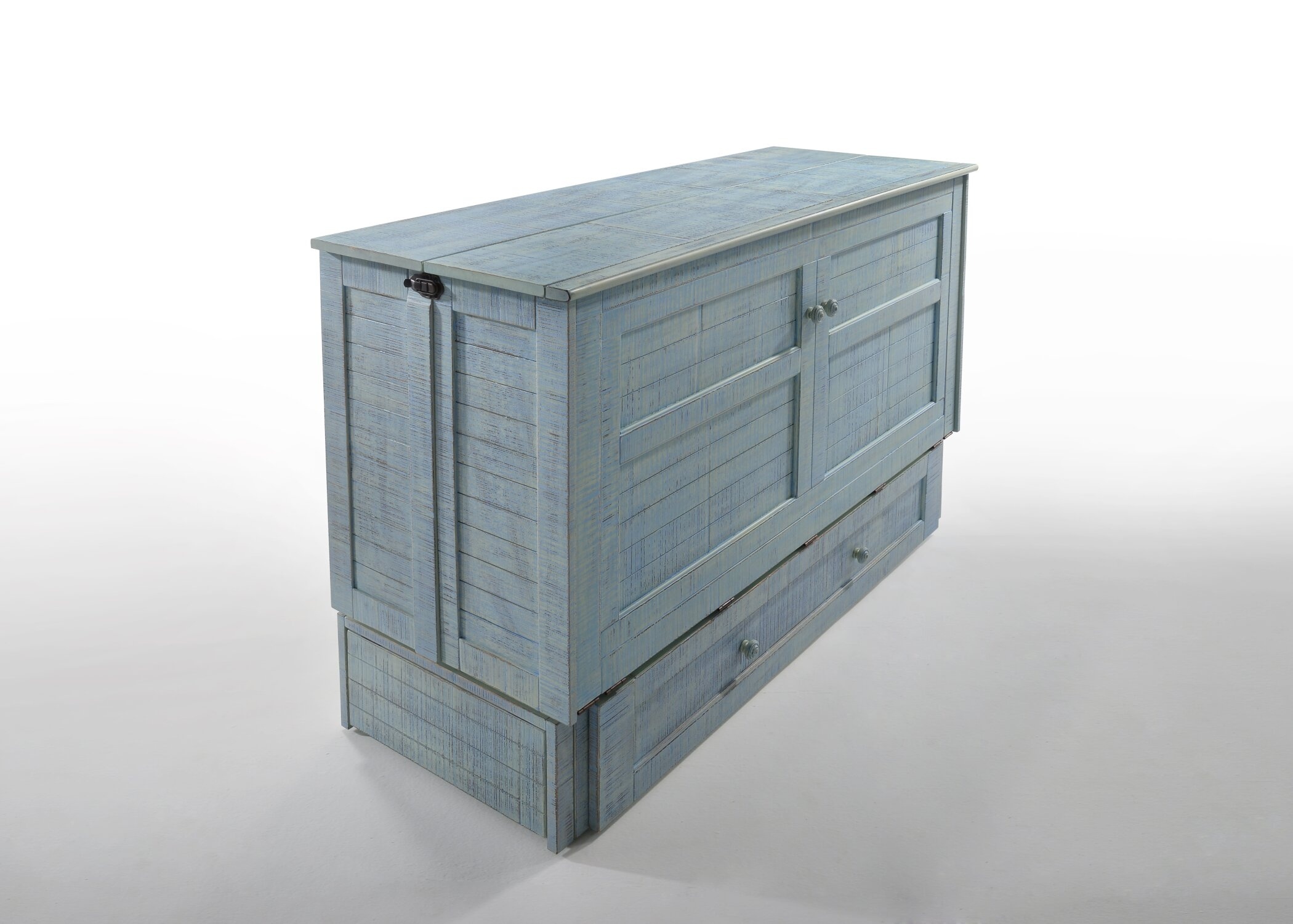 Solid Wood Storage Bed