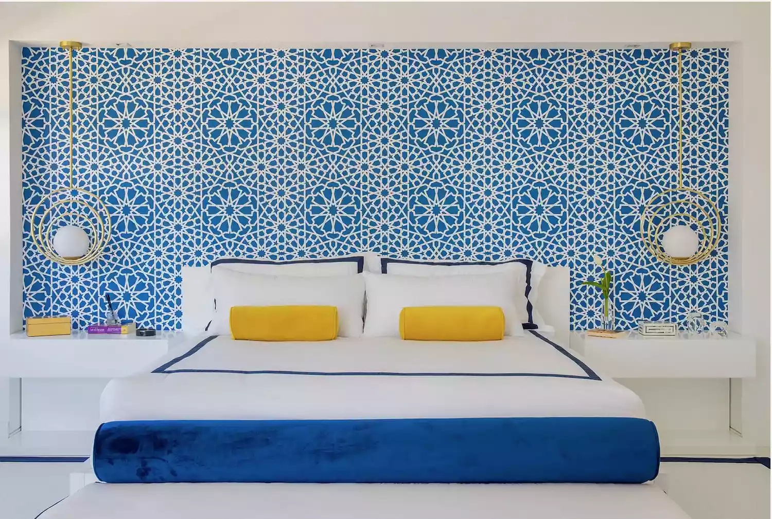 Sophisticated bedroom with neutral color palette