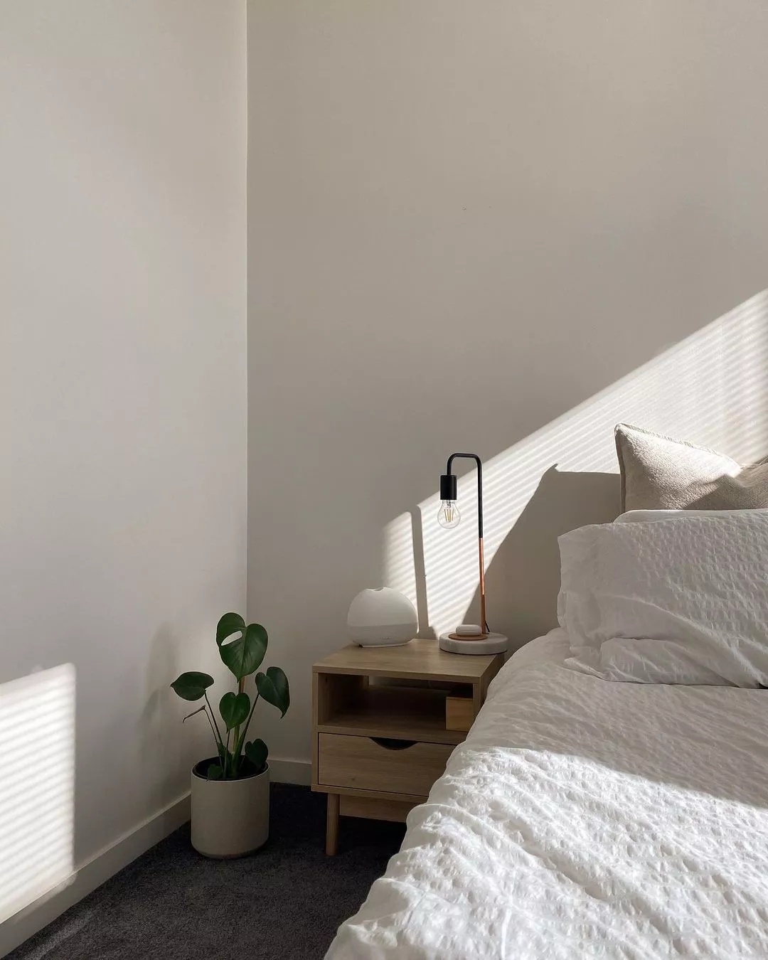 Spacious kitchen with island and pendant lights