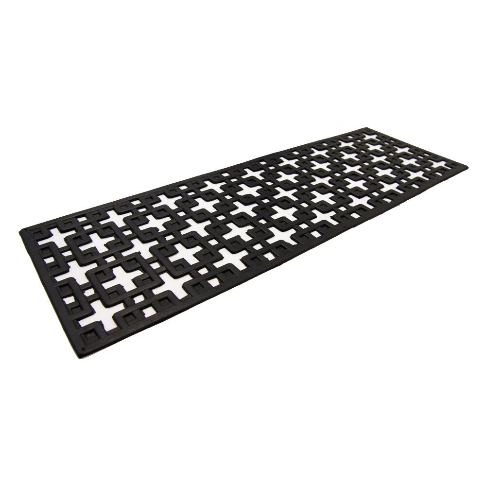 Stars Recycled Step Black Stair Tread