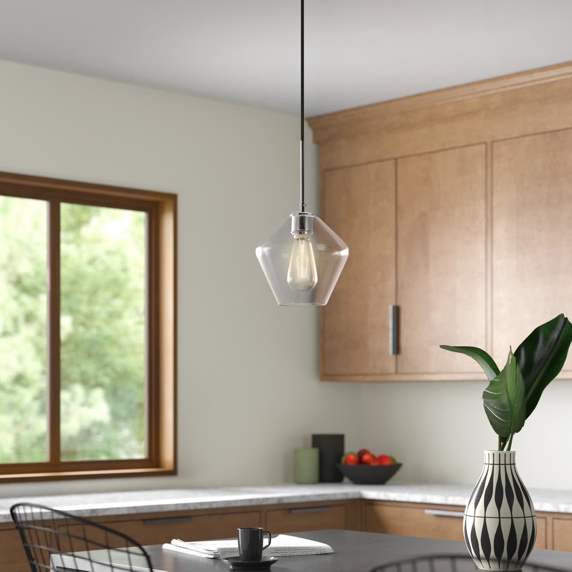 Stutz 1 - Light Single Schoolhouse Pendant