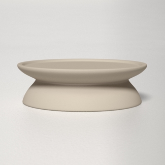 Sue 3" Ceramic Tabletop Dish Holder