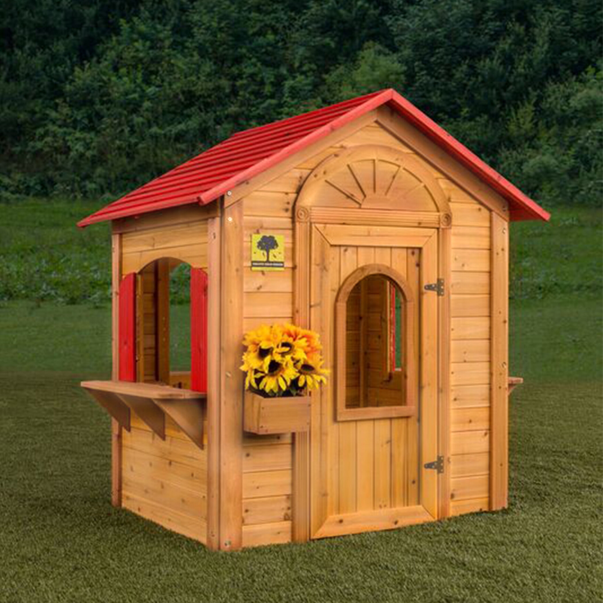 Sunnybrook Lane 3.92' x 4.33' Playhouse