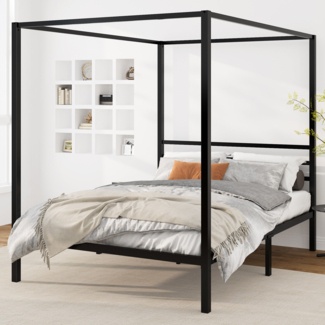 Tabiauea Metal Canopy Bed Frame