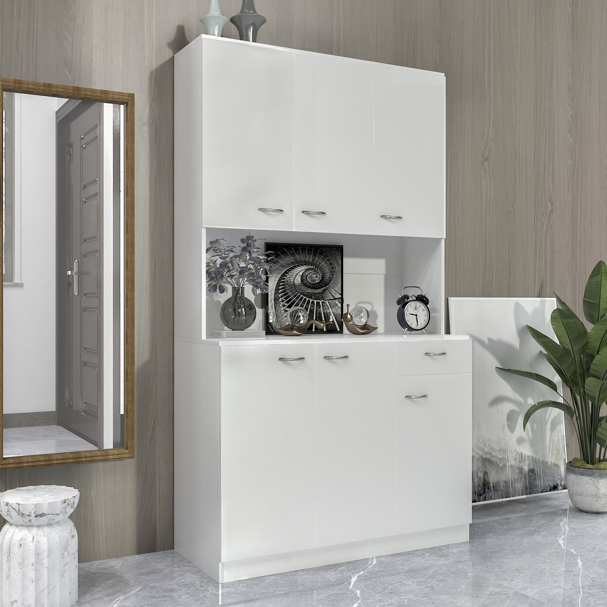 Tagerson 39.37'' Wide Dining Hutch