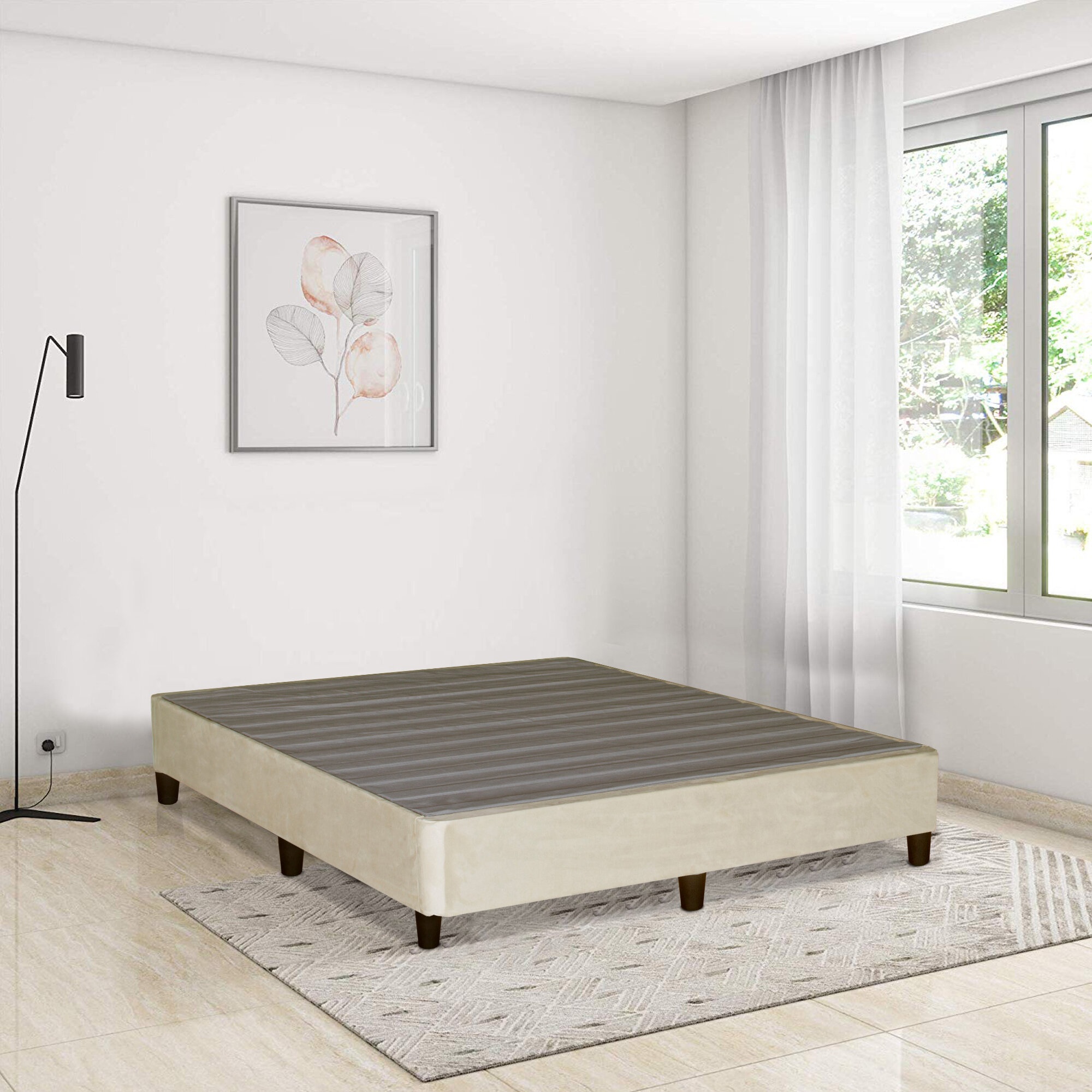 Platform bed deals without box spring