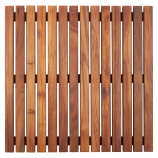 Teak Shower Mat