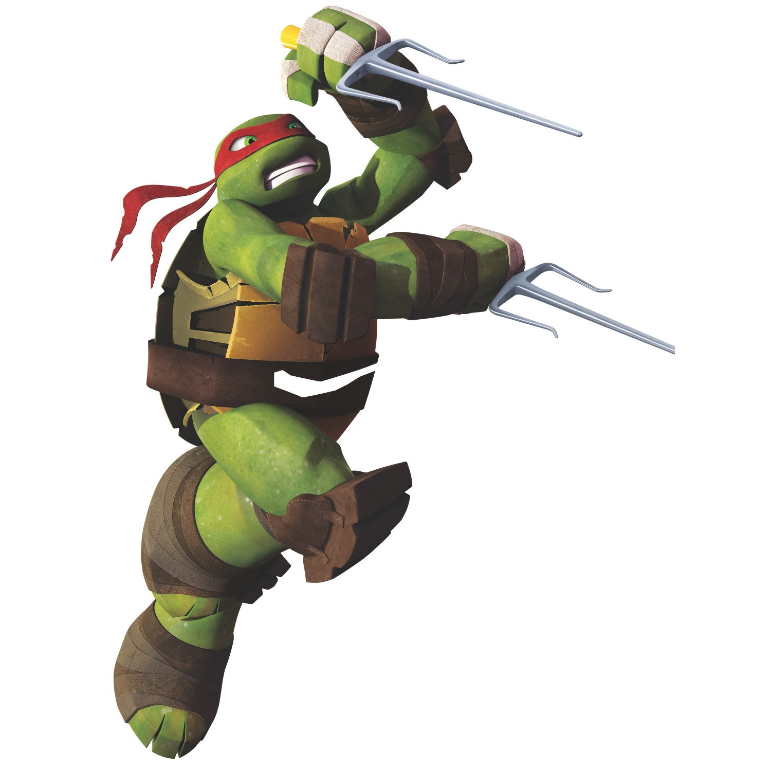 TEENAGE MUTANT NINJA TURTLES RALPH PEEL & STICK GIANT WALL DECALS