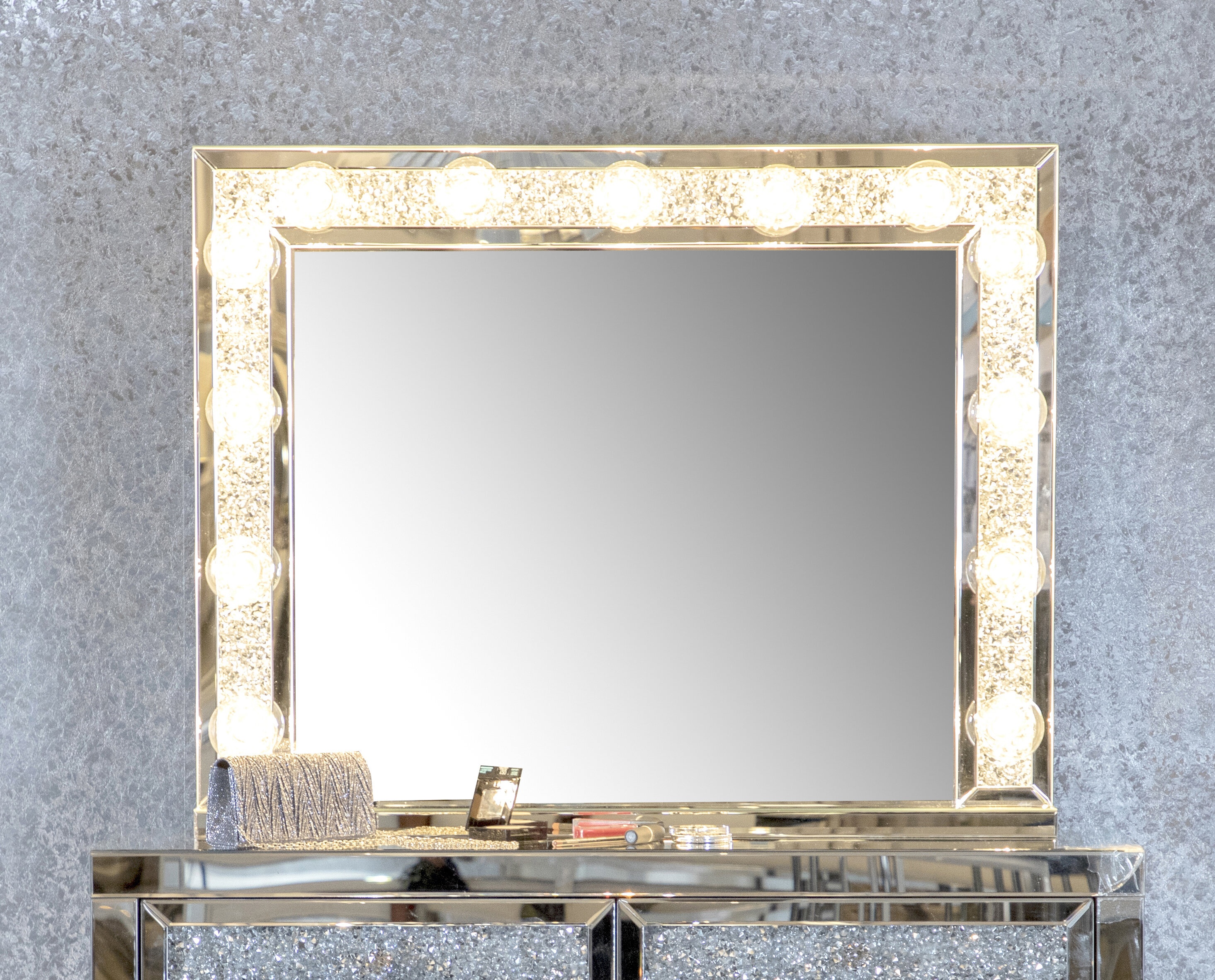 Teran Rectangle LED Floor Mirror