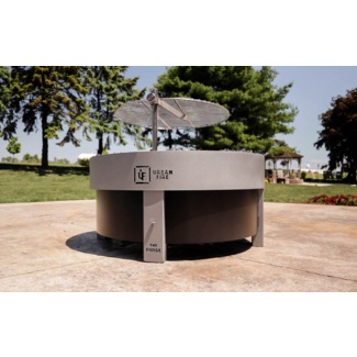 The Forge 15.5'' H x 32'' W Steel Outdoor Fire Pit