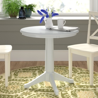 Thelma Solid Wood Pedestal Dining Table