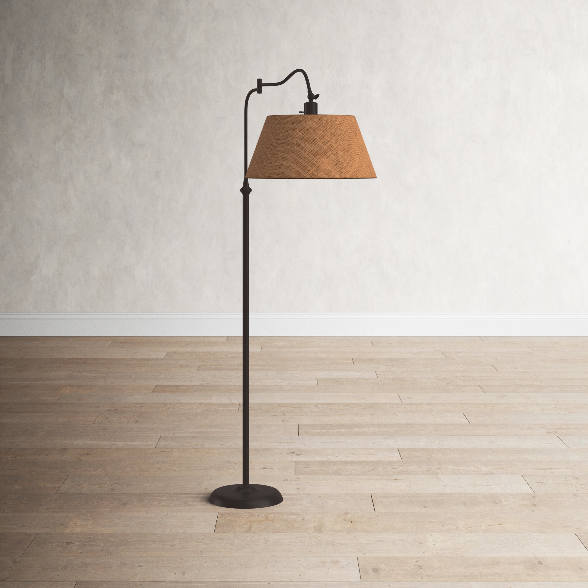 Theodora Swing Arm Floor Lamp