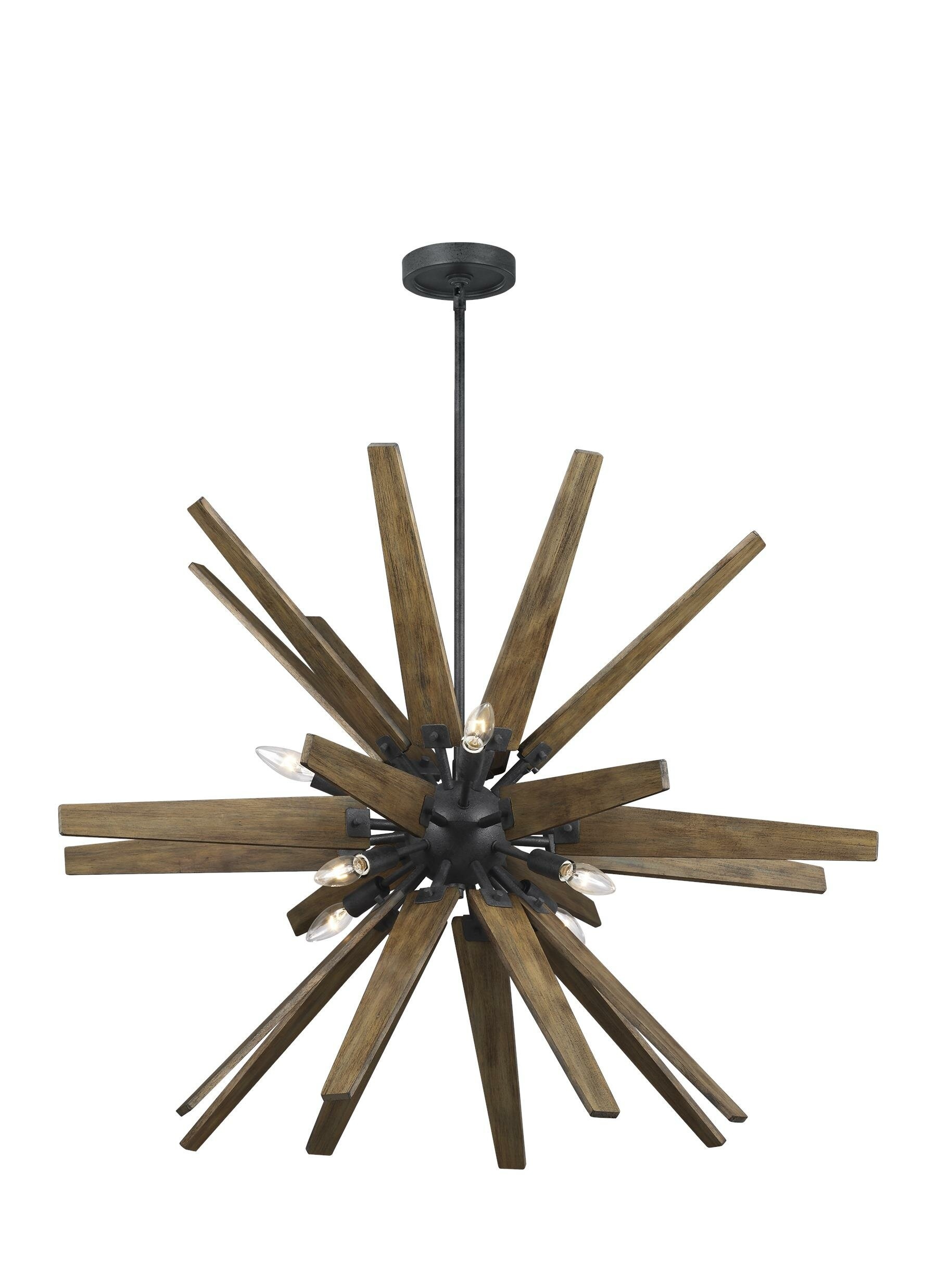 Thorne 8 - Light Dimmable Sputnik Sphere Chandelier