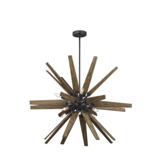 Thorne 8 - Light Dimmable Sputnik Sphere Chandelier