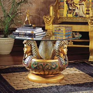 Three Heads of Tutankhamen Coffee Table