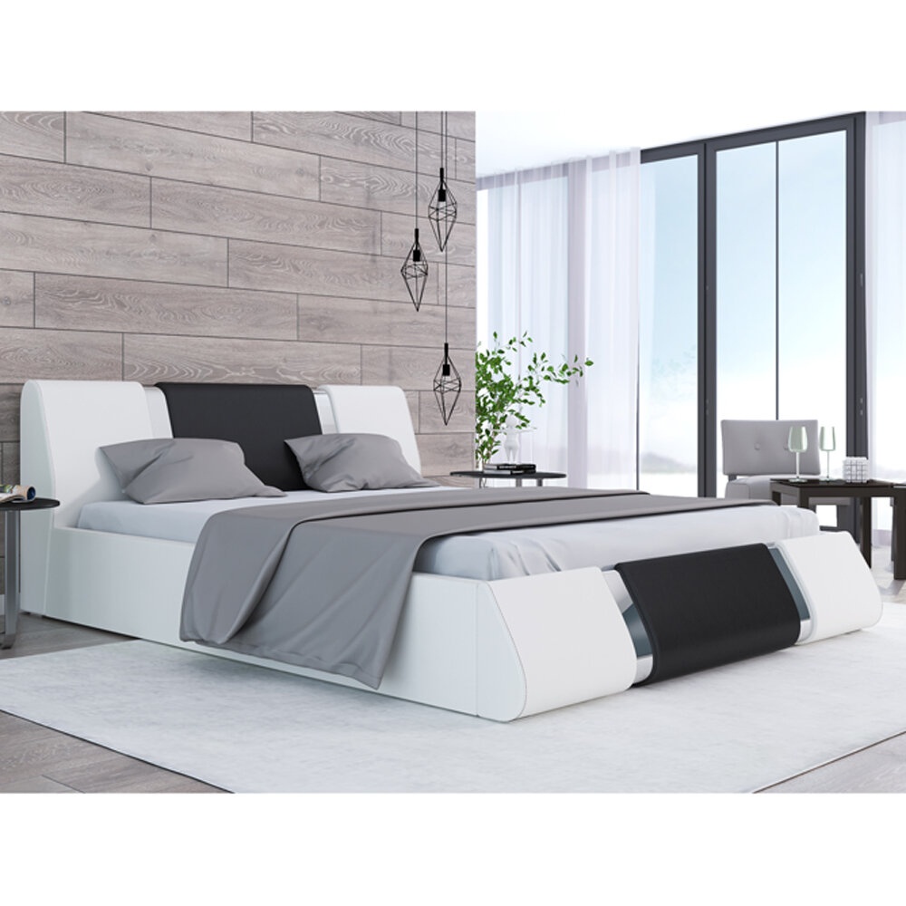 Jeterson upholstered platform deals bed