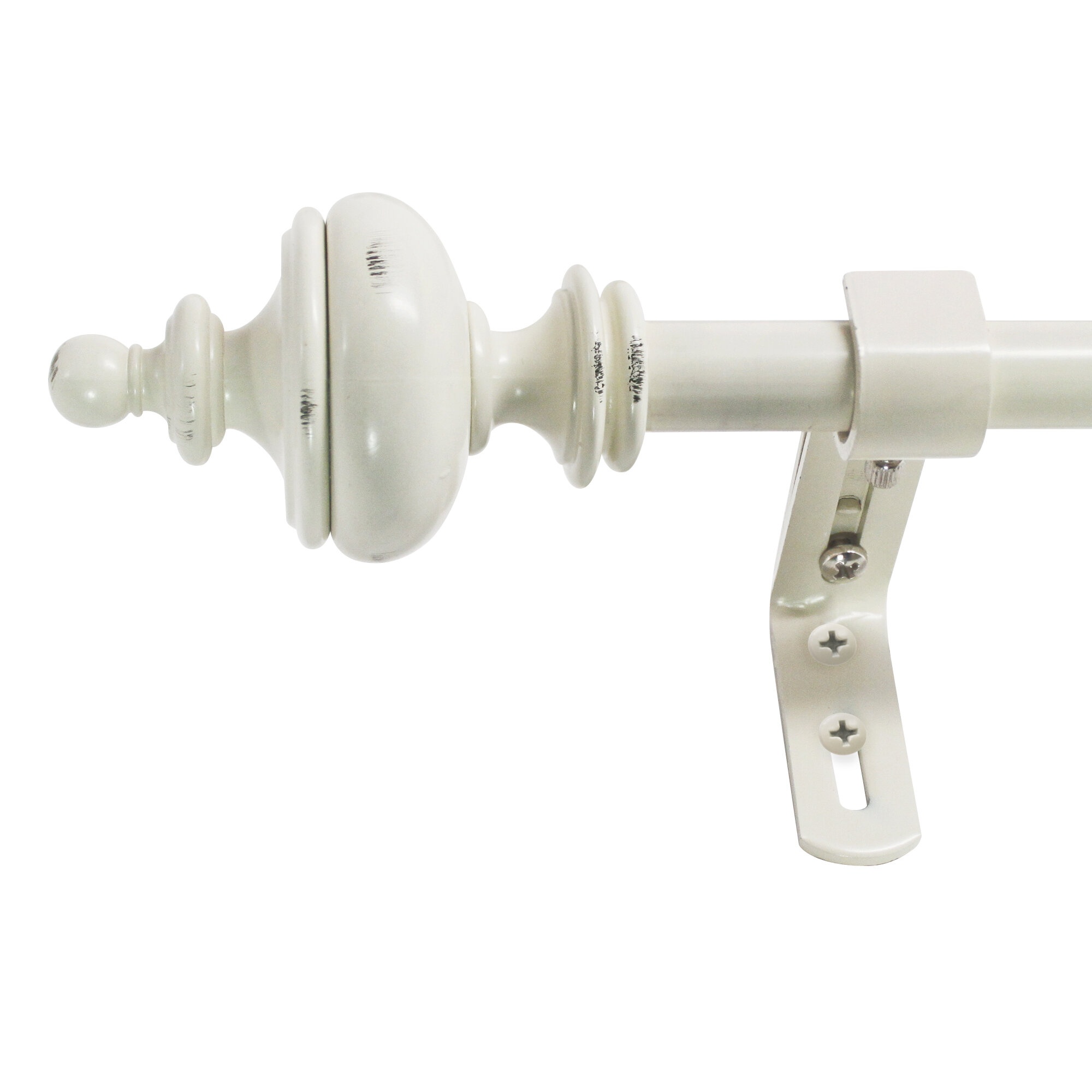 Trewet 0.63" Single Curtain Rod