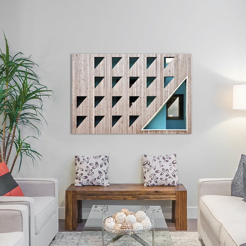 Triangles by Linda Wride - Gallery-Wrapped Canvas Giclée