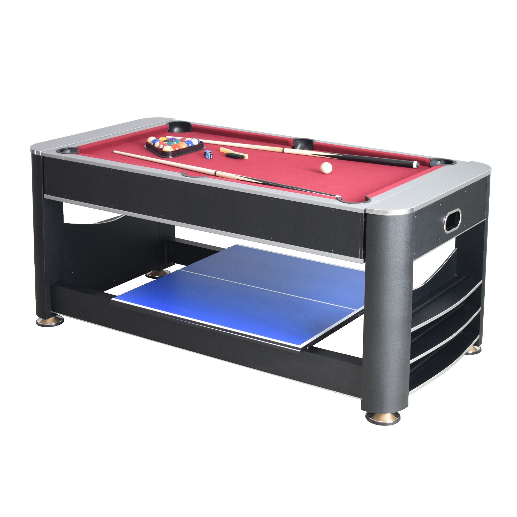 American Legend 84” 3-in-1 Multi Game Table & Reviews