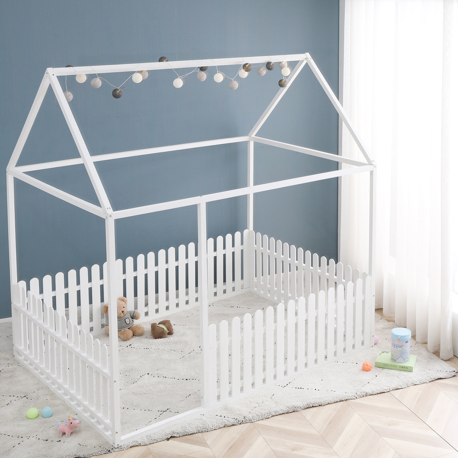 Twin Canopy Bed by Solare