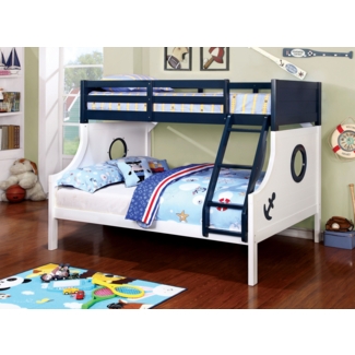 Twin Over Full Standard Bunk Bed by Zoomie Kids